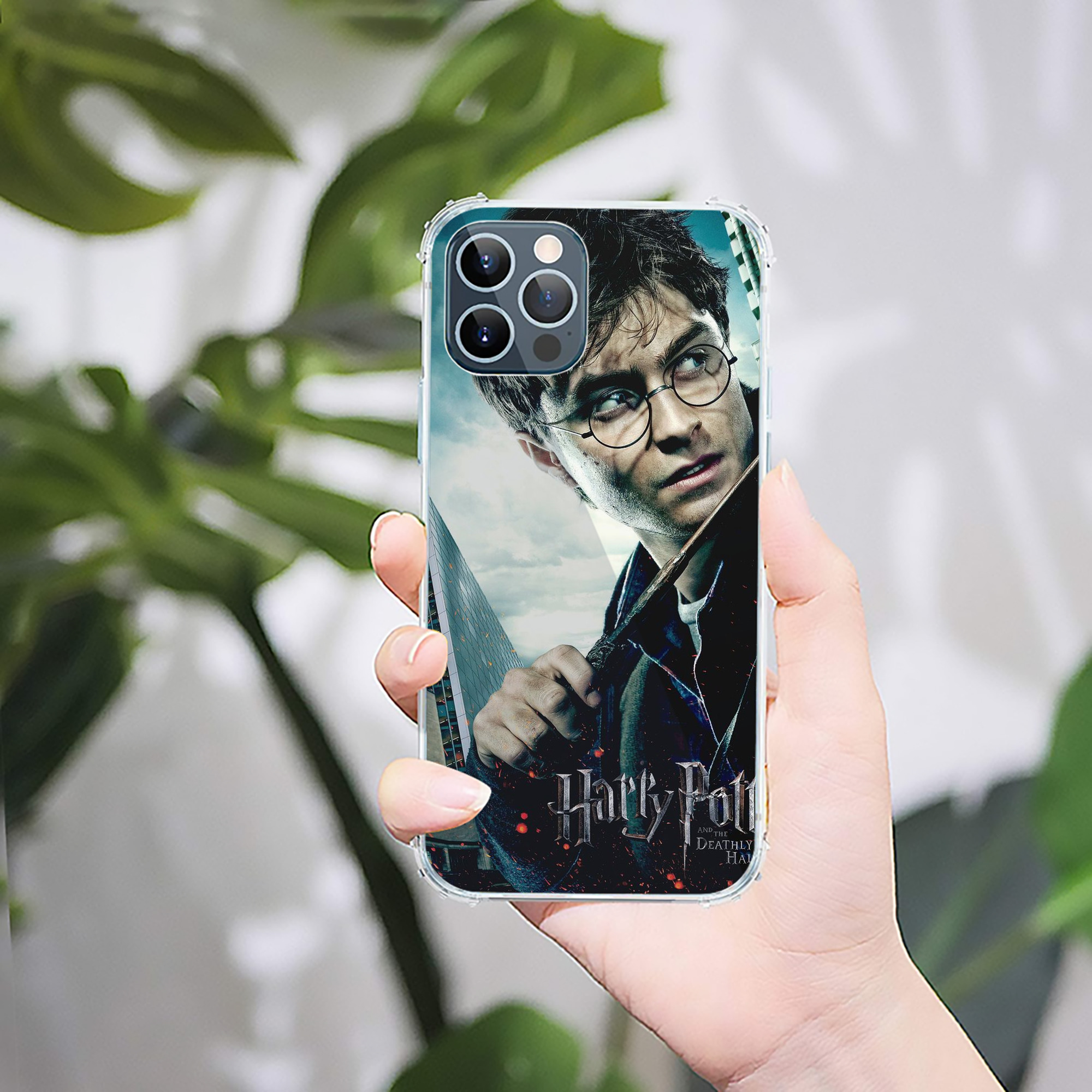 （画像用） Harry Potter ハリー・ポッターシリーズ 【iPhone 12シリーズ対応】透明スマホケース（クリアソフトケース）